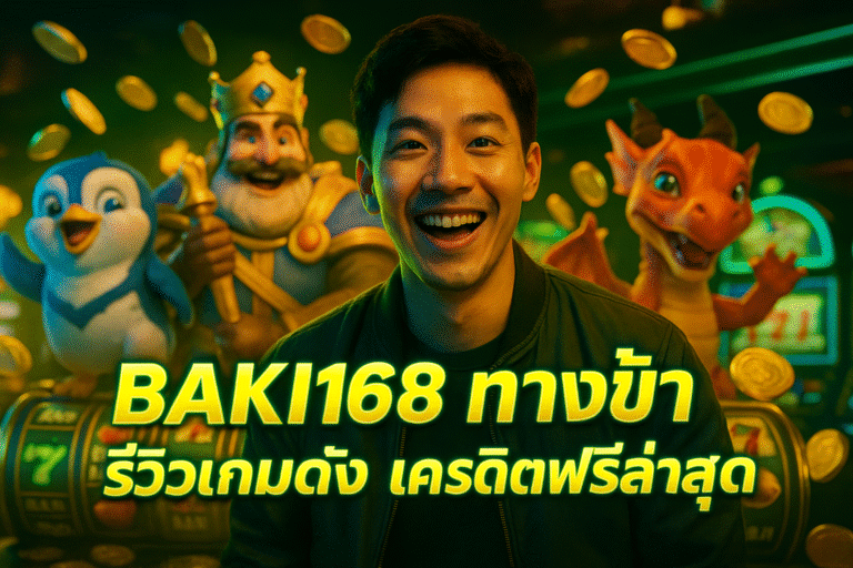 BAKI168 ทางเข้า รีวิวเกมดัง เครดิตฟรีล่าสุด