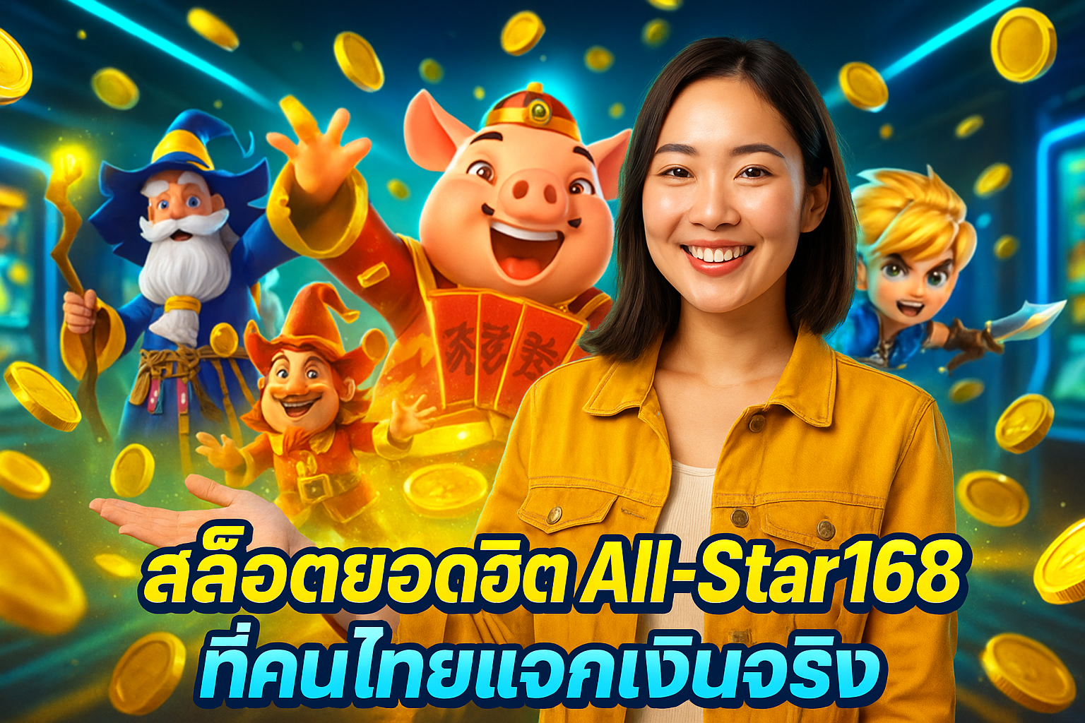 สล็อตยอดฮิต All-Star168 ที่คนไทยแจกเงินจริง